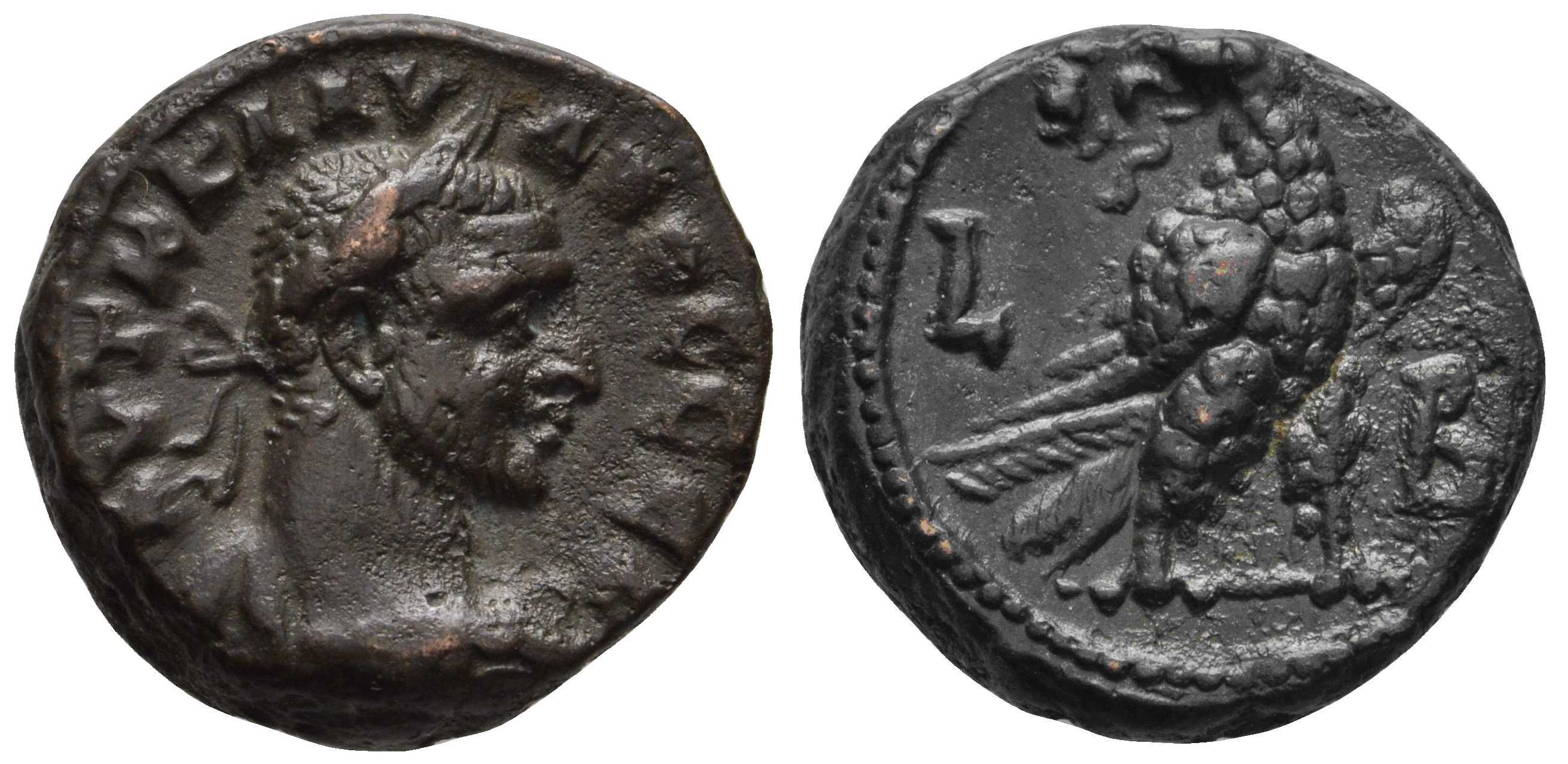 5881 Alexandria Aegyptus Claudius II AE