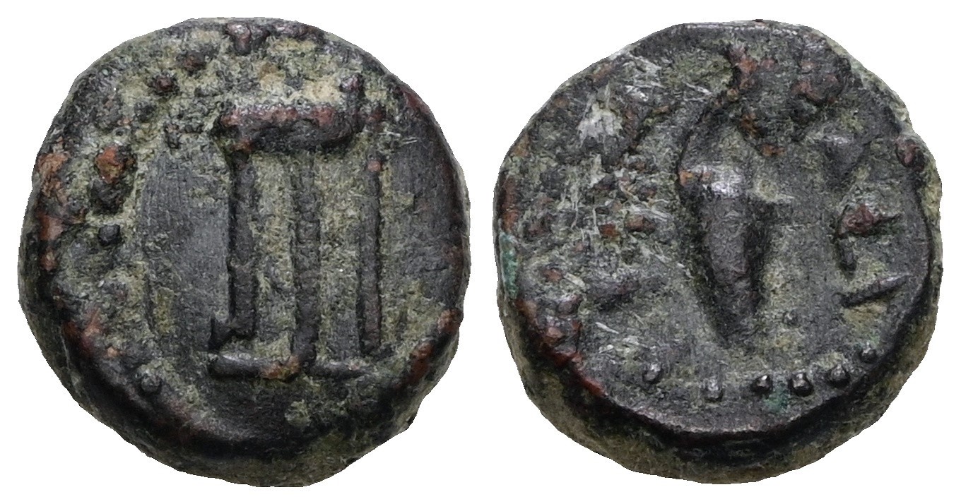 7678 Seleukid Antiochos I AE