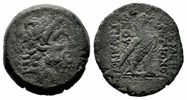 7064 Antiochus IV Seleukid Syria AE