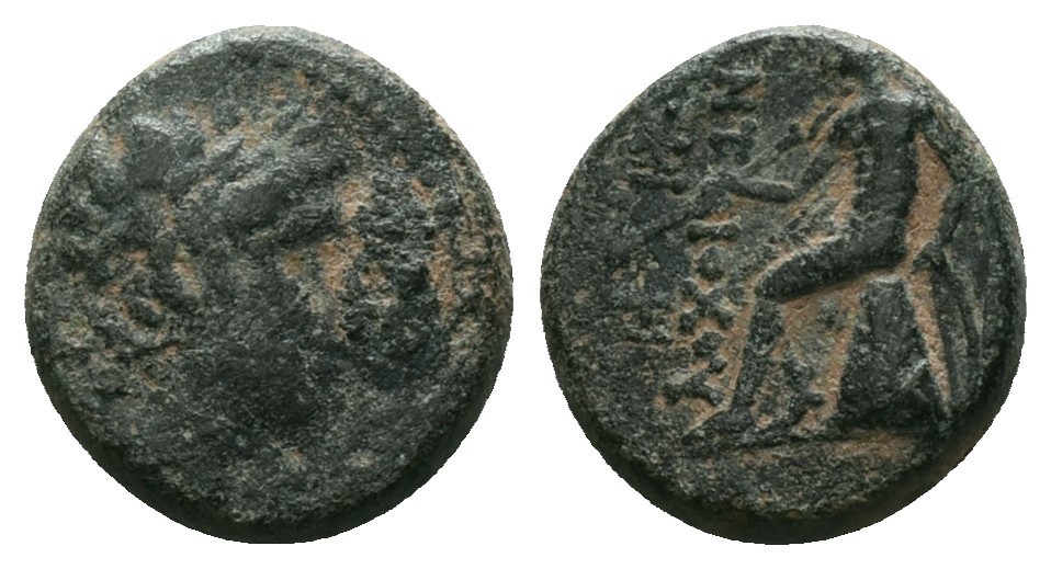 7601 Antiochus IV Seleukid Syria AE