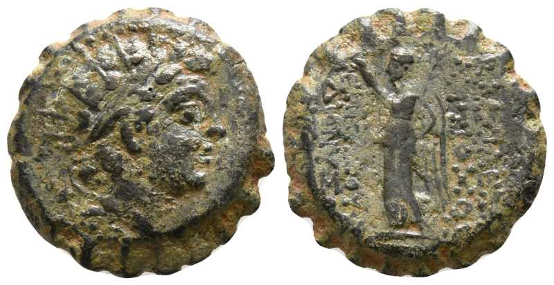 6624 Regnum Syriae Antiochia ad Orondem Antiochus VI AE