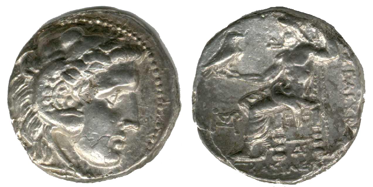 1611 Seleukid Seleukos I Tetradrachm AR