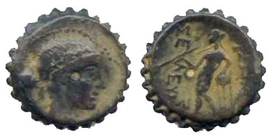 303 Seleukid Seleukos IV AE