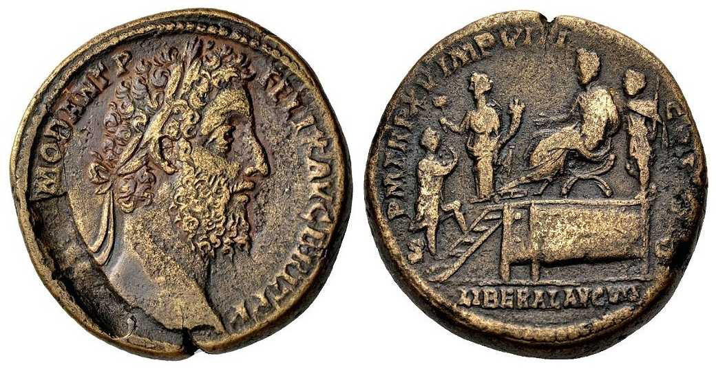 v4562 Commodus Roma AE