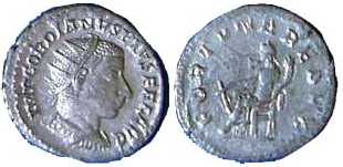 1598 Roma Gordianus III Antoninianus AR