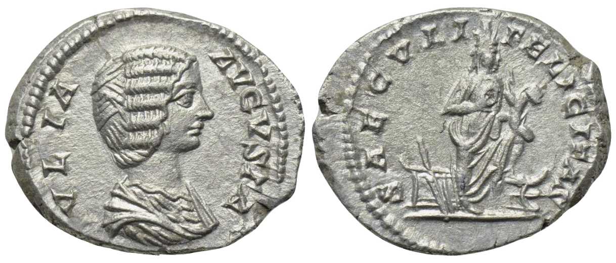 5810 Roma Iulia Domna Denarius AR