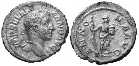 2111 Rome Severus Alexander Denarius AR