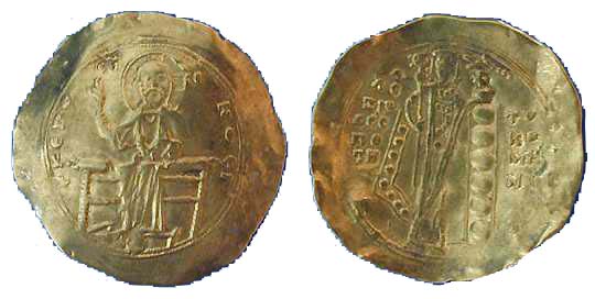 723 Alexius I Constantinopolis Histamenon Nomisma AV