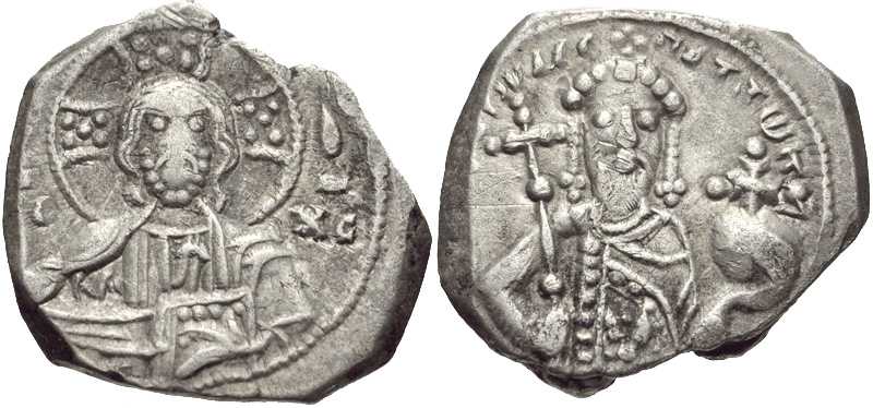 3544 Alexius I Constantinopolis Tetarteron AR
