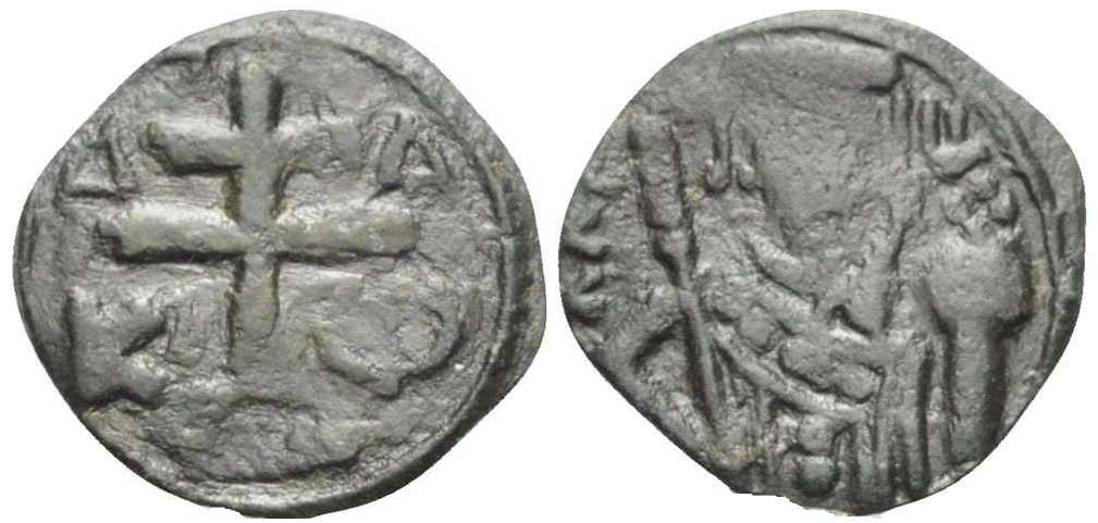 5704 Alexius I Thessalonica Tetarteron AE