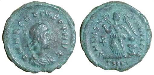 1308 Arcadius Cyzicus Imperium  Byzantinum AE