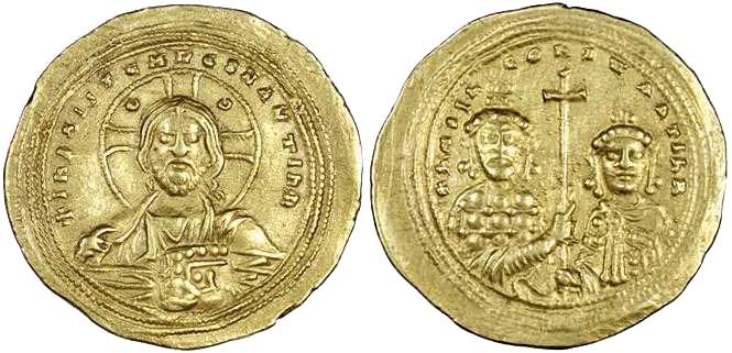 3107 Basilius II Constantinopolis Imperium Byzantinum Histamenon Nomisma AV