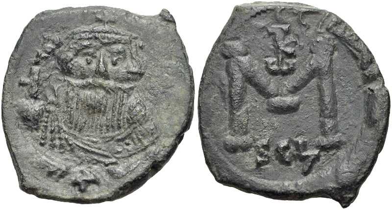 3491 Constans II Syracusa Imperium Byzantinum Follis AE