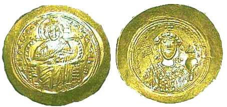 801 Constantinus IX Constantinopolis Histamenon Nomisma AV