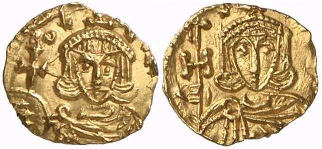 2617 Constantine V Syracus Tremissis AV