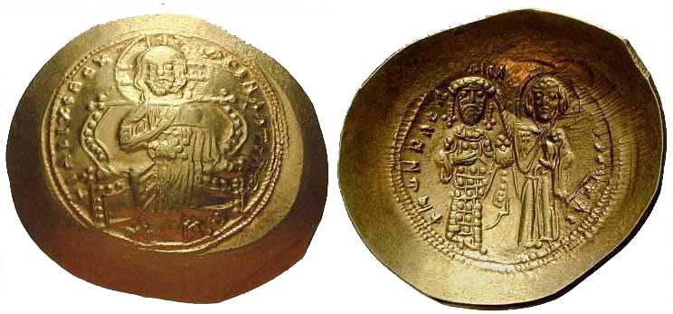 3614 Constantinus X Constantinopolis Histamenon Nomisma AV