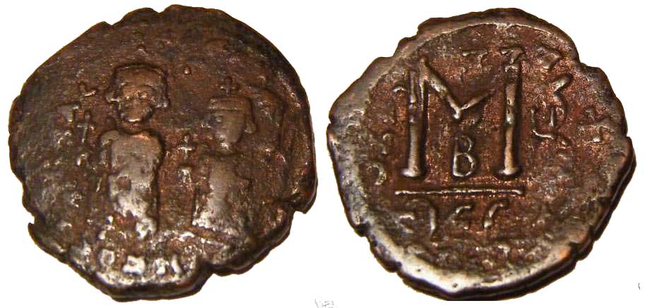 3866 Heraclius Thessalonica Follis AE
