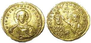 1134 Ioannes I Constantinopolis Histamenon Nomisma AV