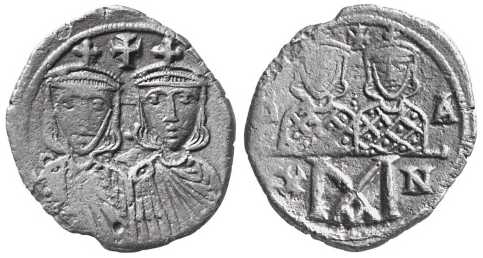1730 Leo IV Constantinopolis Imperium Byzantinum Follis AE
