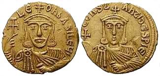 2148 Leo V Constantinopolis Imperium Byzantinum Solidus AV