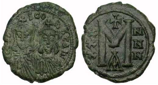 2513 Leo V Constantinopolis Follis AE