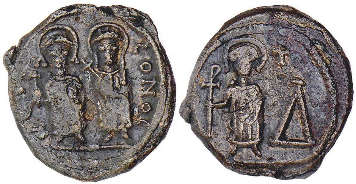 3368 Mauricius Tiberius Cherson 4 Pentanummi AE