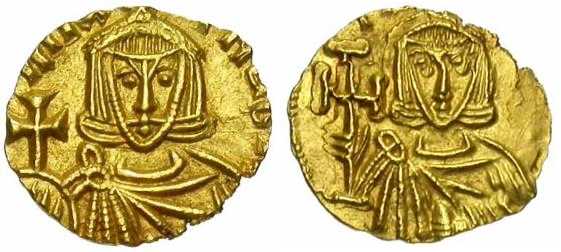 746 Byzantium Michael I Tremissis AV