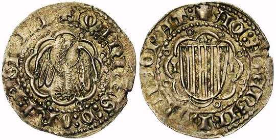 2206 Ioannes II Aragon Naples & Sicili Carlino AR