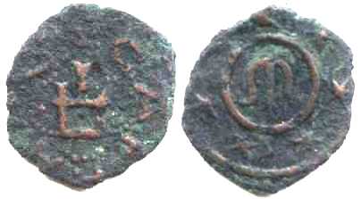 1279 Genoese Caffa Giray AE