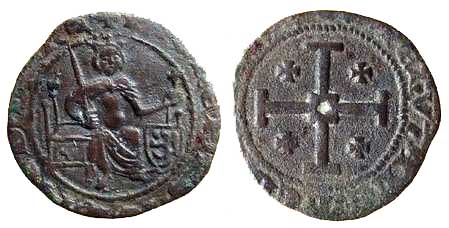 1262 Peter I Cyprus Gros AR