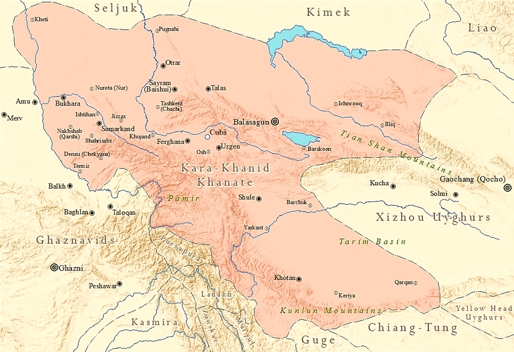 Qarakhanid Khanate 1006 AD