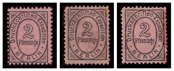 27.5.1873 Germany Private Mail Berlin Mi A1 collection 01