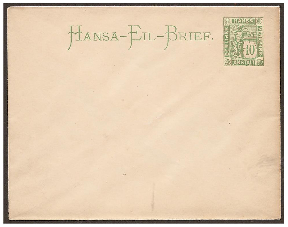 24.11.1886 Germany Private Mail Berlin Mi D 1/3 collection 02