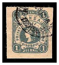 12.1886 Germany Private Mail Dresden Mi C 4/5 collection 02