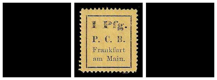 12.1886 Germany Private Mail Frankfurt a.M. Mi B 1/3