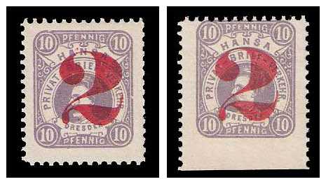 4.1887 Germany Private Mail Dresden Mi C 33 collection 01