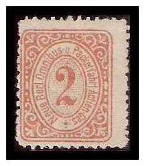 6./7.1886 Germany Private Mail Berlin Mi B 13/16 collection 12