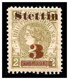 5.1887 Germany Private Mail Stettin Mi A 16