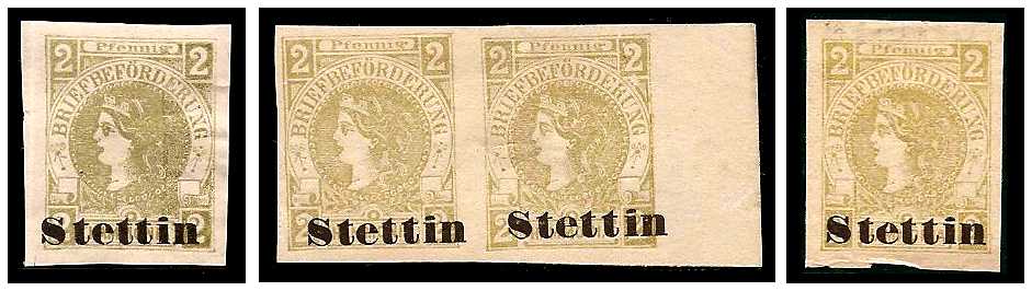 5.1887 Germany Private Mail Stettin Mi A 1 collection 02
