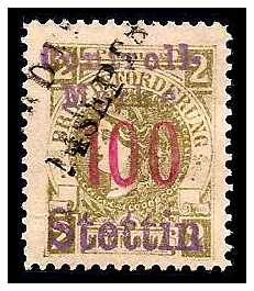 5.1887 Germany Private Mail Stettin Mi A 20