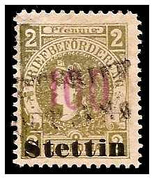 5.1887 Germany Private Mail Stettin Mi A 4-6 collection