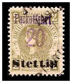 5.1887 Germany Private Mail Stettin Mi A 9-10 collection