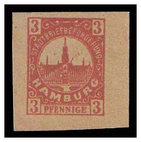 1888 Germany Private Mail Hamburg Mü D U2 collection 01