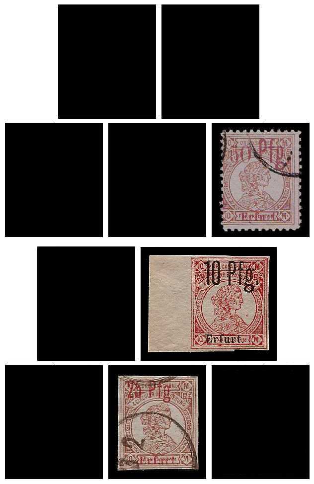 4.1888 Germany Private Mail Erfurt Mi A 6/10
