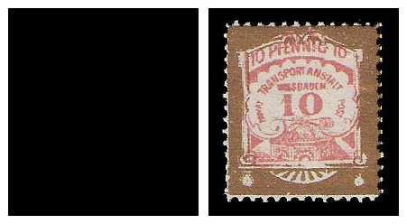 1889 Germany Private Mail Wiesbaden Mi 54/55