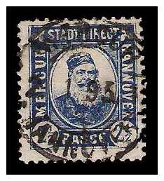 10.1892 Germany Private Mail Hannover Mi 11