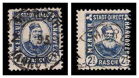 10.1892 Germany Private Mail Hannover Mi 11 collection 01