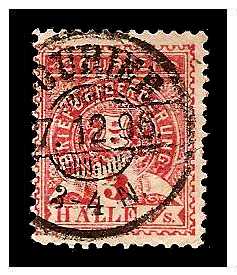 1893 Germany Private Mail Halle a.S. Mi A 10/11