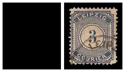5.1893 Germany Private Mail Leipzig Mi D 40/41