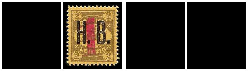 11.1893 Germany Private Mail Leipzig Mi E 9/12
